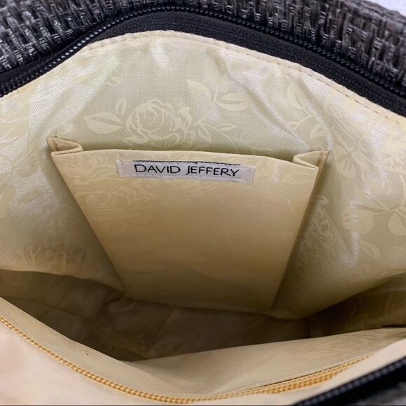 Woven Metallic Beaded Embellished Shoulder Bag - Picture 5 of 5